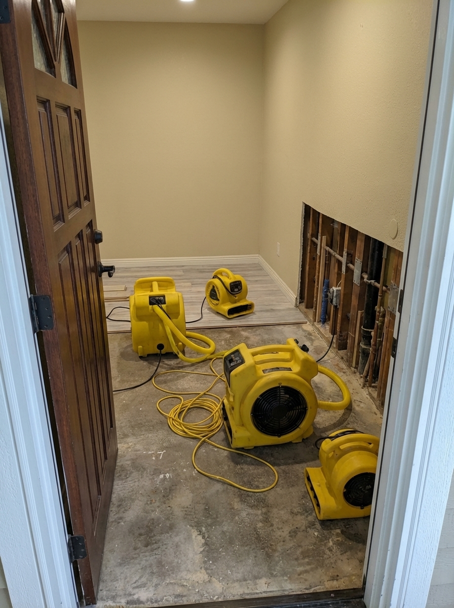 Water Damage Cleanup and Extraction